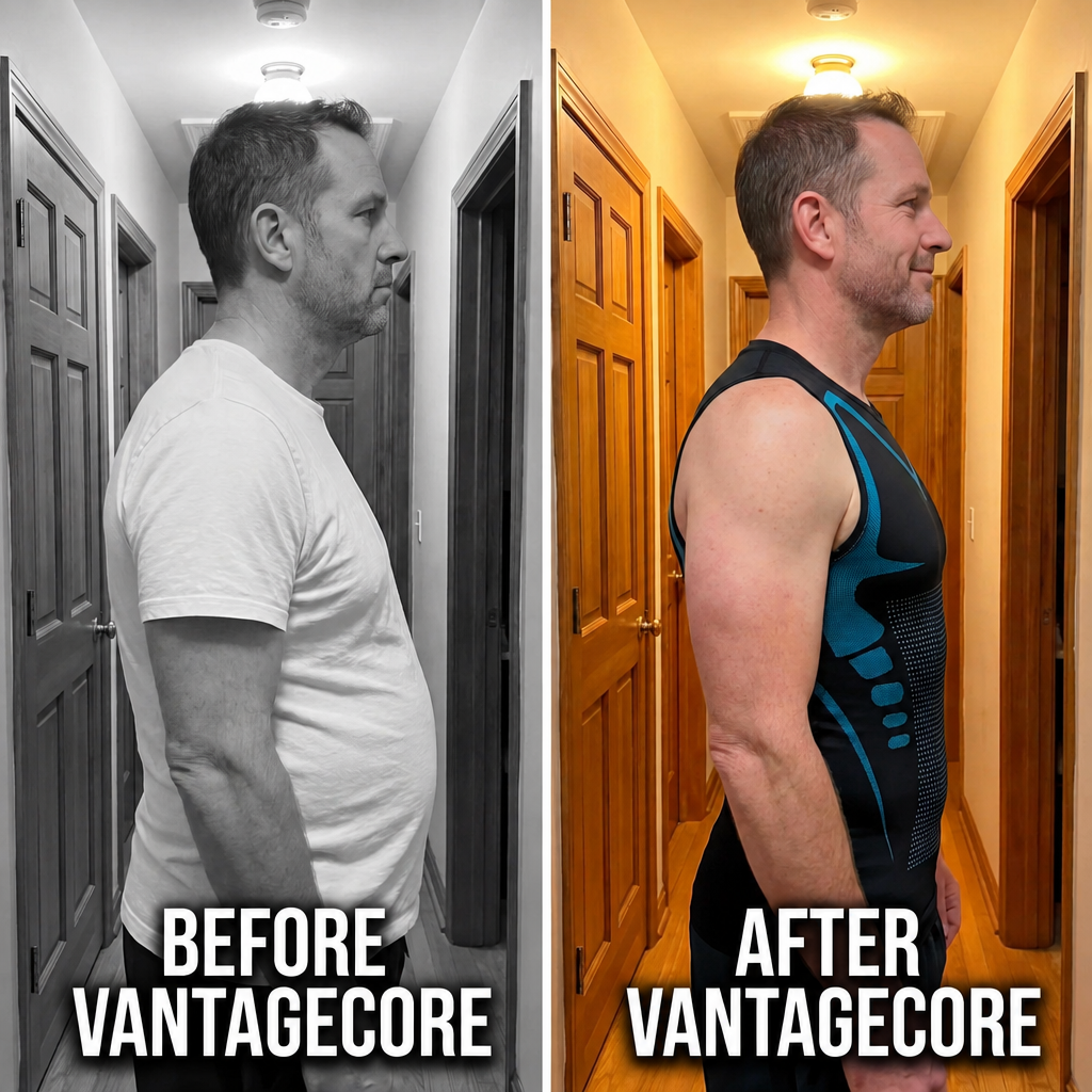 Before and after VantageCore 1